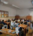 Otwarta lekcja fizyki i chemii w klasie 8B, foto nr 1, 