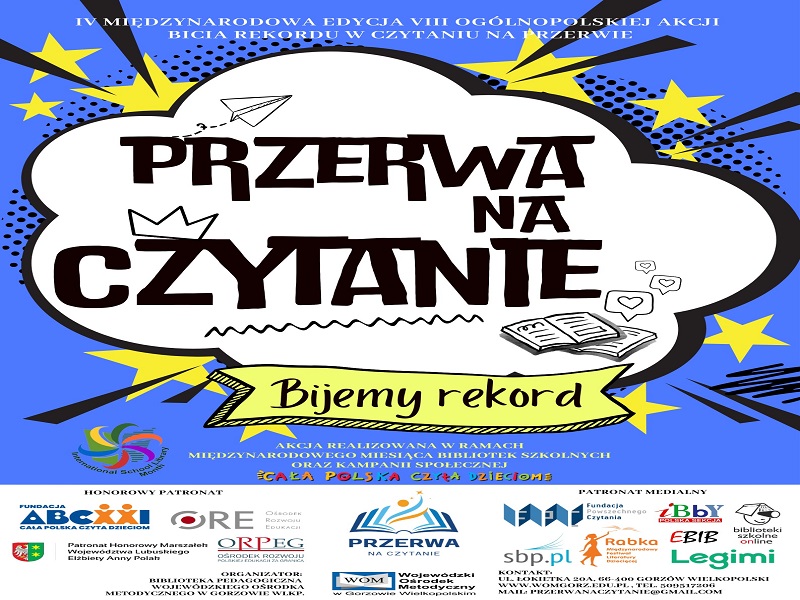 Ikona do artykułu: Akcja "Przerwa na czytanie"