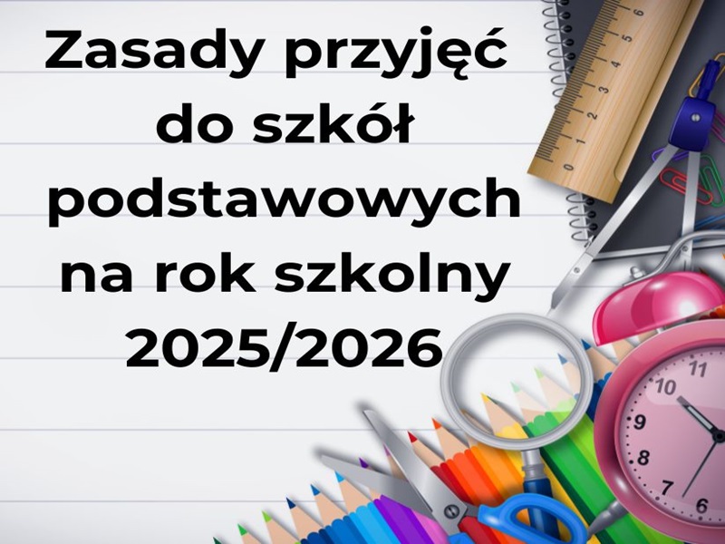 Więcej o: Rekrutacja na rok szkolny 2025/2026 do klas I