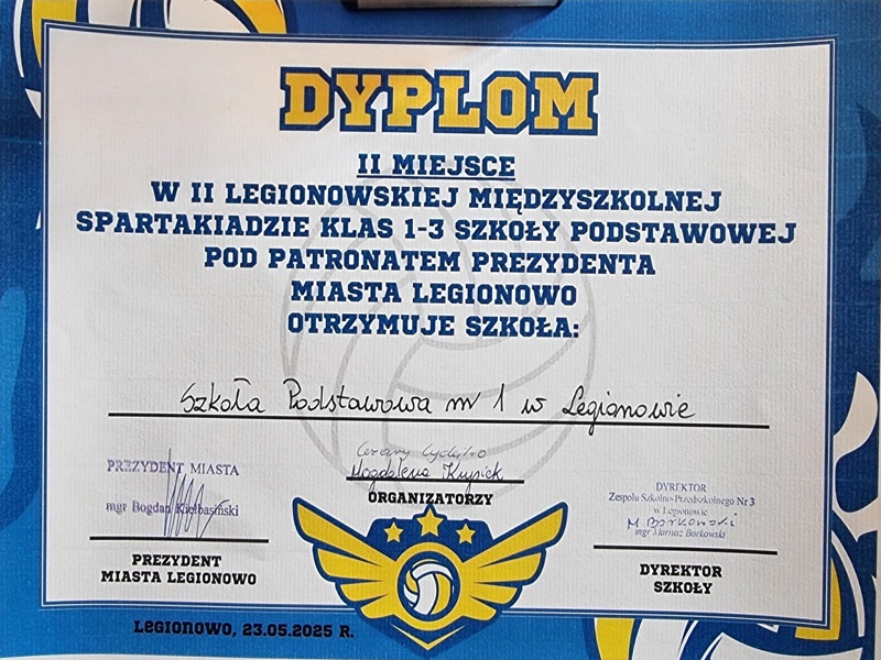 Ikona do artykułu: II Legionowska Międzyszkolna Spartakada klas 1-3