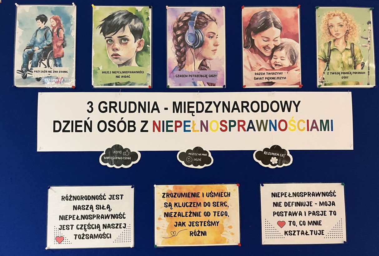 Więcej o: Międzynarodowy Dzień Osób z Niepełnosprawnościami