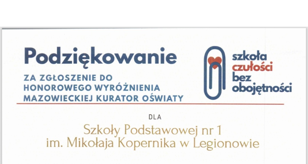 Więcej o: Podziękowanie