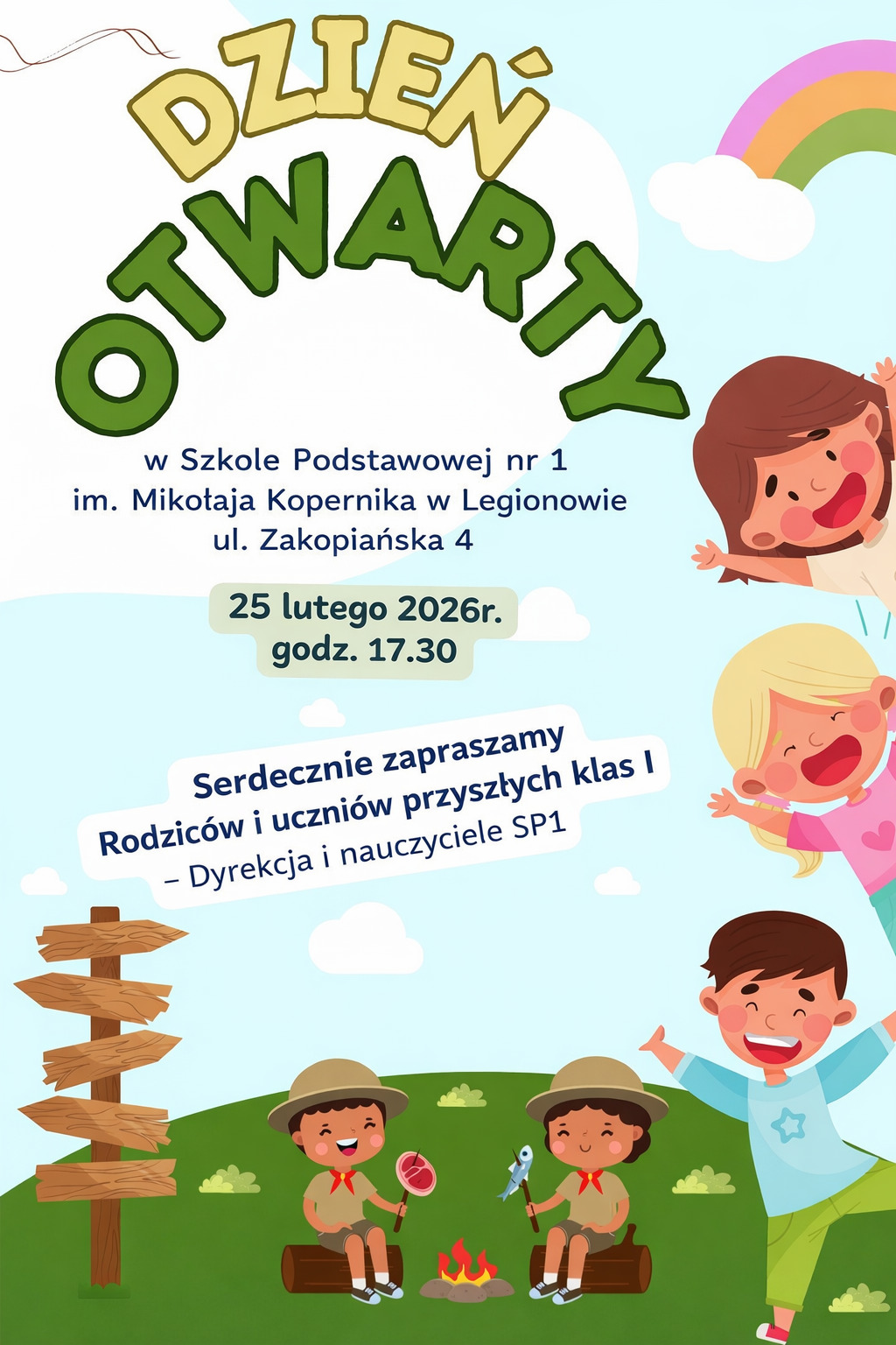 Więcej o: Dzień otwarty w SP1!