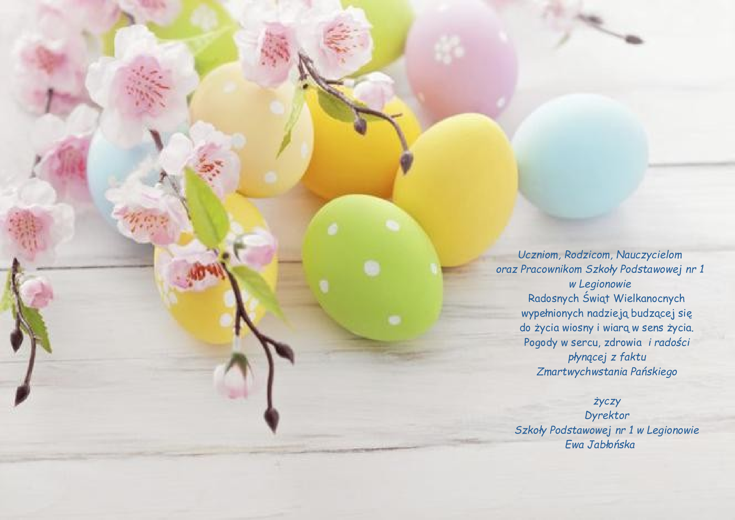 Więcej o: Życzenia Wielkanocne