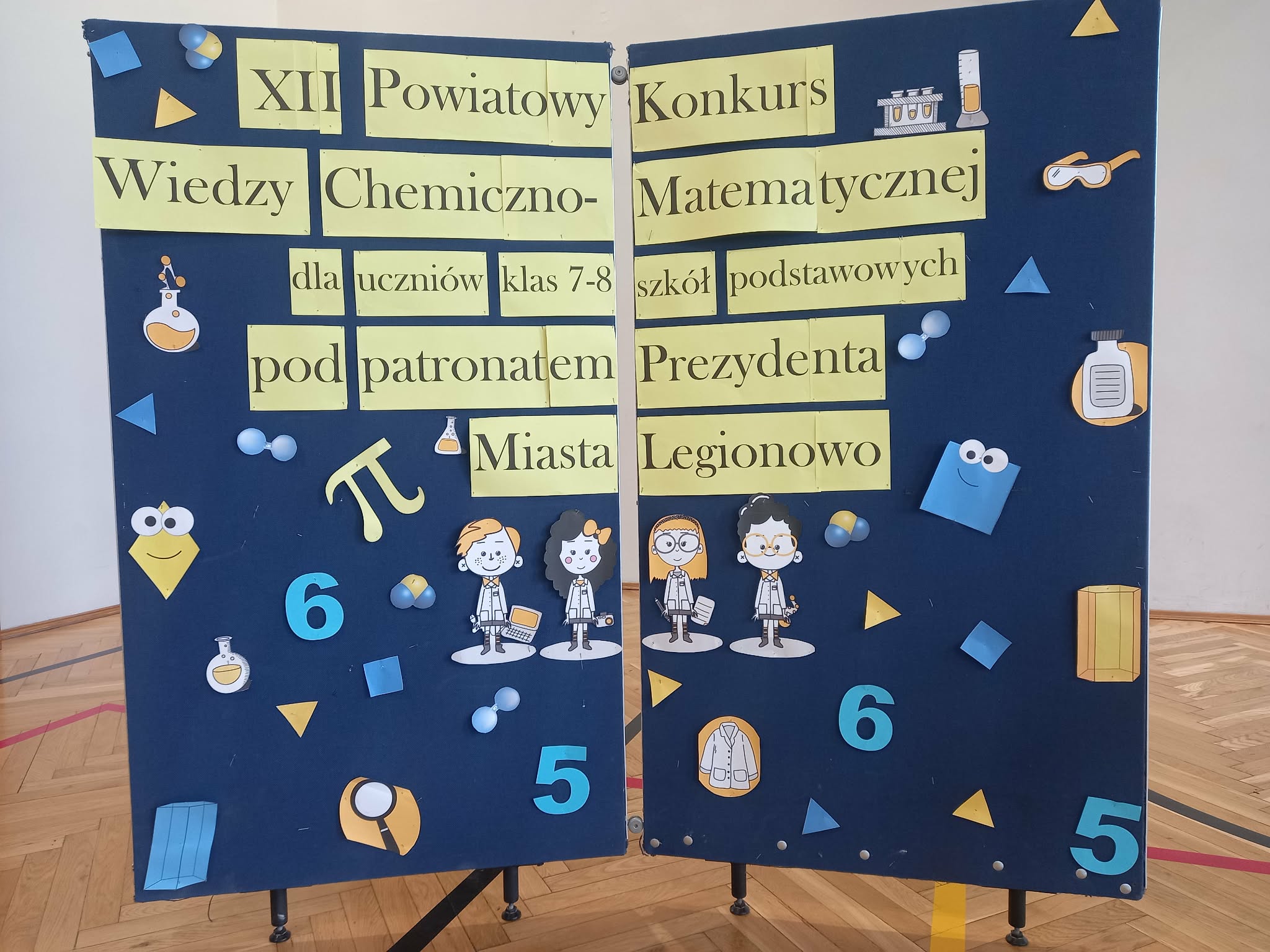 Więcej o: Powiatowy Konkurs Wiedzy Chemiczno- Matematycznej - WYNIKI