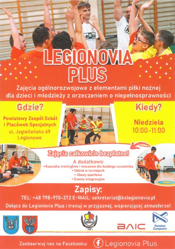 Więcej o: Legionovia Plus