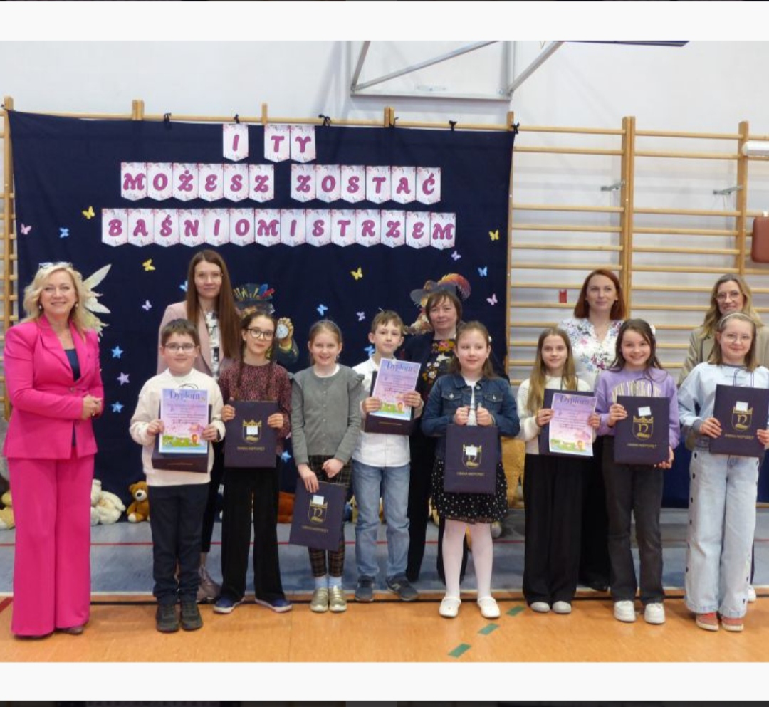 Więcej o: Baśniomistrzowie z powiatu legionowskiego - III miejsce dla naszych uczniów