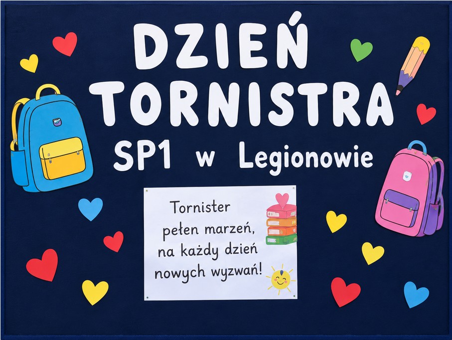 Więcej o: 1 PAŹDZIERNIKA 
OGÓLNOPOLSKI DZIEŃ TORNISTRA