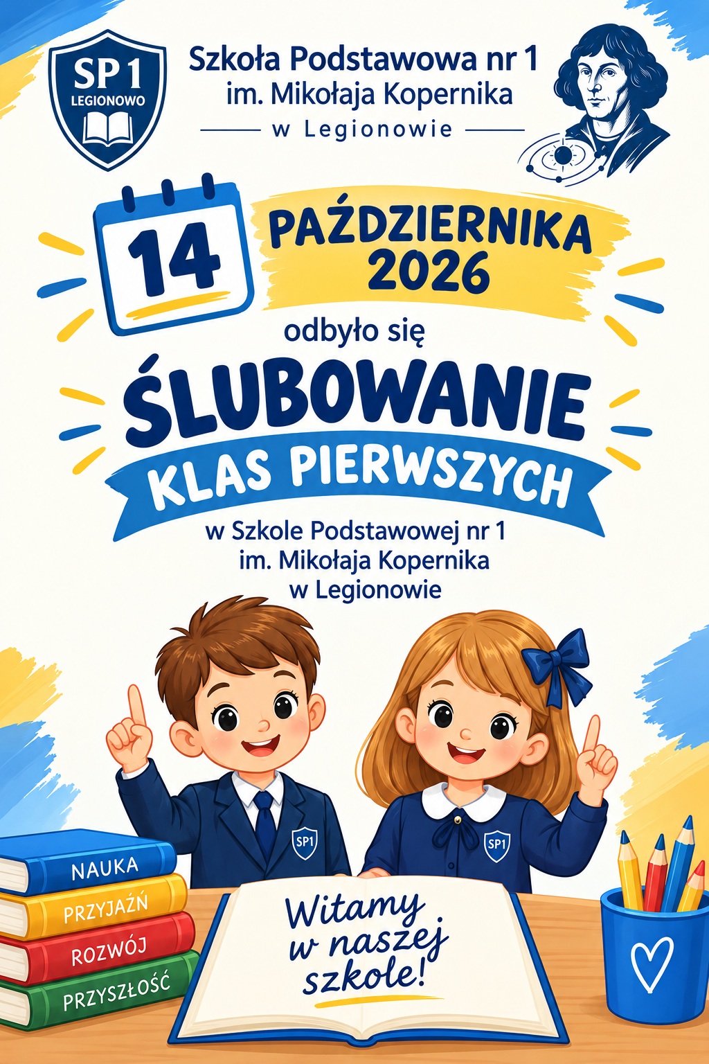 Więcej o: Ślubowanie klas pierwszych