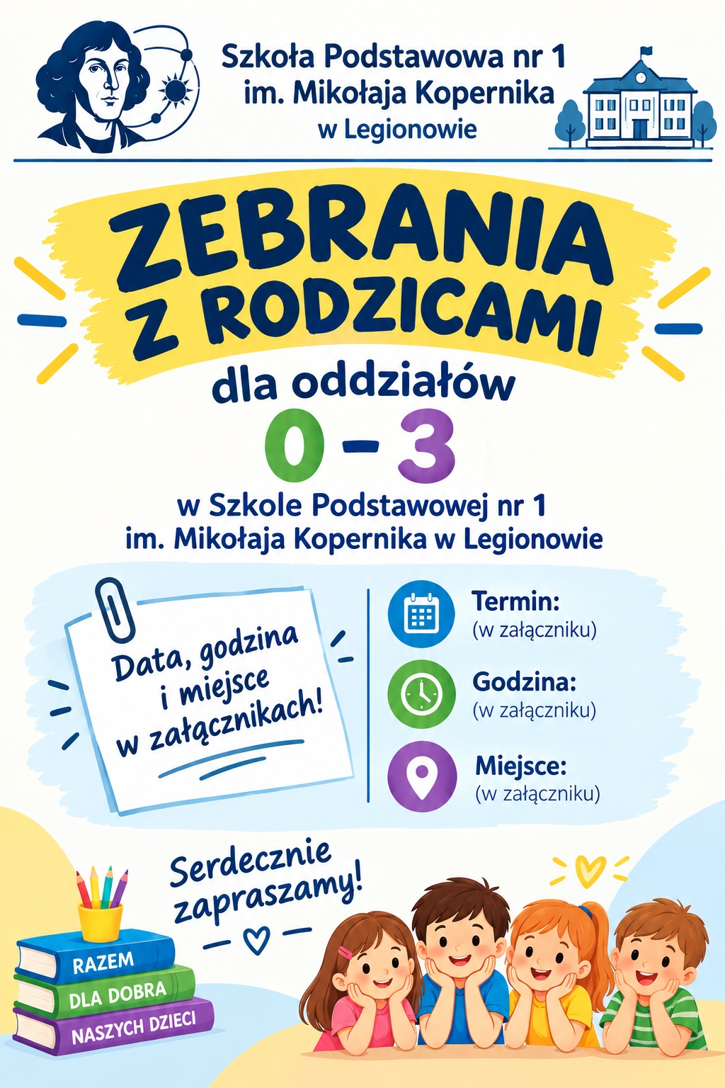 Więcej o: Zebrania z rodzicami oddziałów 0-3